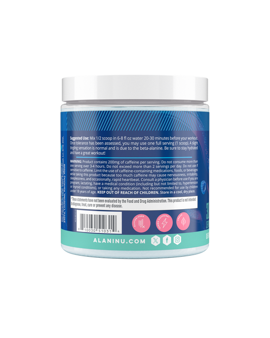 30-Serving Breezeberry Pre-Workout Supplement