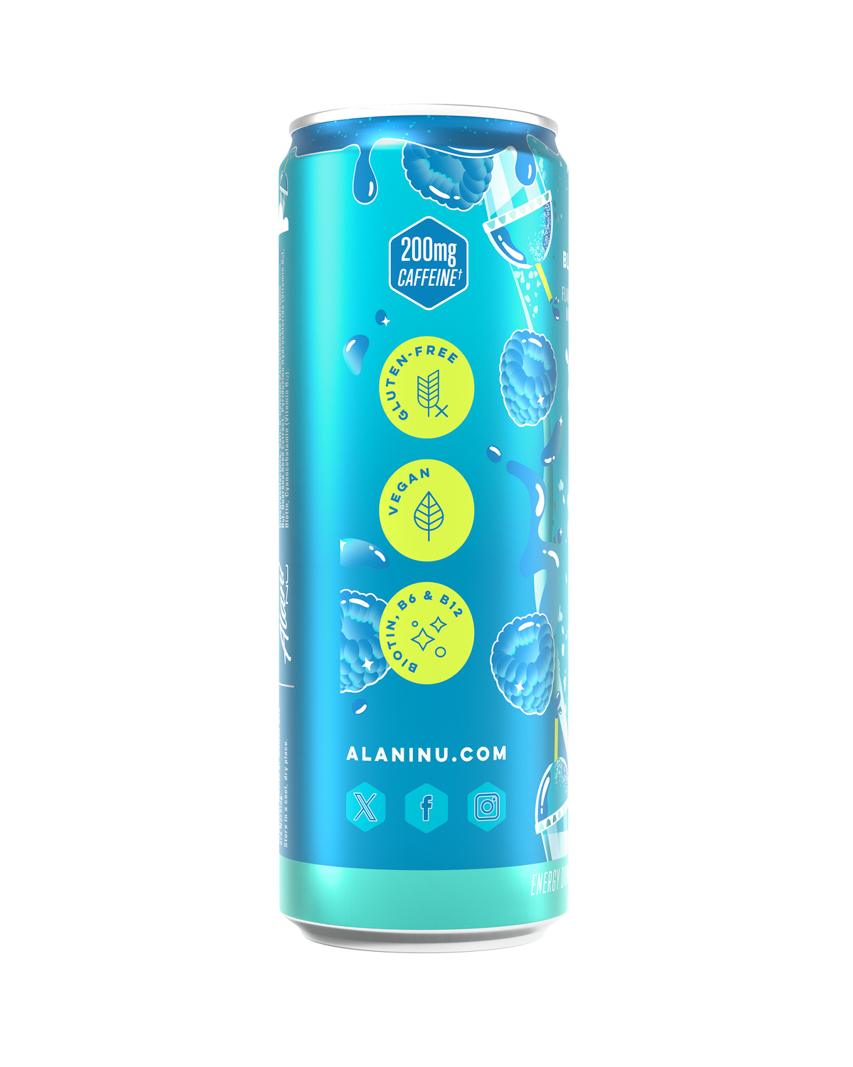Blue Slush Sugar-Free Energy Drink, 12-Pack